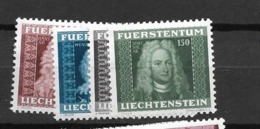 1941 MH Liechtenstein - Unused Stamps