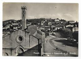 FIESOLE - PANORAMA E CATTEDRALE DI S.ROMOLO  VIAGGIATA FG - Firenze (Florence)