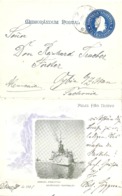 GS  "Memorandum Postal - Armada Argentina Acorazado Garibaldi"          1901 - Covers & Documents