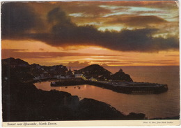 Sunset Over Ilfracombe, North Devon - (John Hinde Original)  - England - Ilfracombe