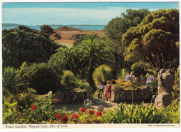 Tresco Abbey Gardens, Neptune Steps - Isles Of Scilly - (John Hinde Original)  - England - Scilly Isles