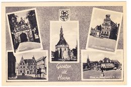 Hoorn - Hoofdtoren/Museum/Standbeeld/Stadhuis/Oosterpoort - Hoorn