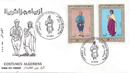 FDC - ALGERIE - ENVELOPPE 1er JOUR - COSTUMES ALGERIENS - Algeria (1962-...)