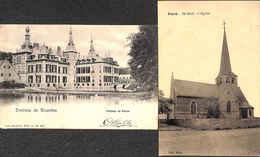 Perck - Château Et Eglise Kasteel En Kerk (lot 2 Cartes PK's) - Steenokkerzeel