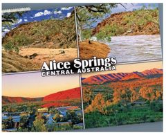 (666) Australia  - NT - Alice Springs  (with Stamp At Back Of Card) - Alice Springs