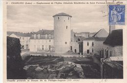 Cp , 42 , CHARLIEU , Emplacement De L'Église Abbatiale De Saint-Fortunat, Détruite En 1800 - Charlieu