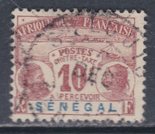 Sénégal Taxe N° 5  O  10 C. Brun-rouge,  Oblitération Moyenne, TB - Postage Due