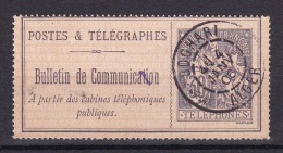 Timbre Telephone N°17 (30C.) Obl Algérie  BOGHARI - Telegraph And Telephone