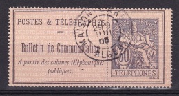 Timbre Telephone N°17 (30C.) Obl Algérie  MAISON CARREE - Telegraph And Telephone