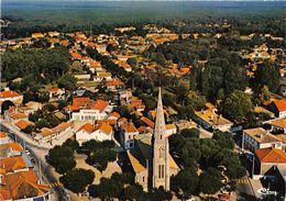 33-ARES- VUE AERIENNE GENERALE - Arès