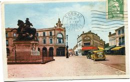 CPA - Carte Postale - France - Cognac - Statue De François Ier Et La Place - 1948 (CP1663) - Cognac