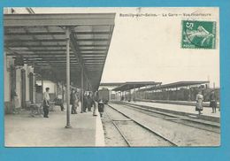 CPA - Chemin De Fer Train Gare ROMILLY-SUR-SEINE 10 - Otros & Sin Clasificación