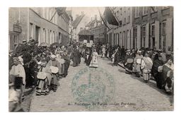 Delcampe - BELGIQUE . VEURNE . PROCESSION DE FURNES . LES PROPHÈTES . CACHET AMBULANCE LE MÉDECIN - Réf. N°9203 - - Veurne