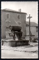 63-Combronde, Croix Du XVe Siècle Et Fontaine Du Tonneau - Combronde