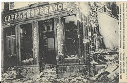 BETHENY - Café De L'Espérance Détruit (Guerre 1914-15) - Bétheny