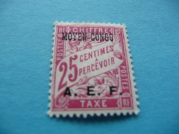 TIMBRE  CONGO    TAXE  N  4      COTE  2,50    EUROS   NEUF  TRACE  CHARNIERE - Unused Stamps