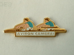 Pin's AVIRON - CAMBRAI - Roeisport