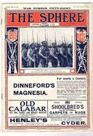 Militaria THE SPHERE N°816 Du 11 Septembre 1915 "BOSCHE ZARIA CHRANI" - English