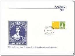 Nieuw Zeeland 1980, Zeapex 80 - Lettres & Documents