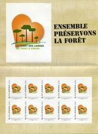 Collector De 2009 "ENSEMBLE PRESERVONS LA FORÊT - La Forêt Des Landes Me Tient à Coeur" (Plié) - Collectors