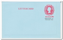 Nieuw Zeeland, Lettertcard 10c - Postwaardestukken