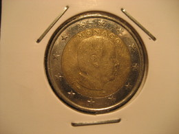 2 EURO 2014 Normal Condition MONACO Eur Euros Coin - Monaco