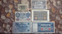 Lot Geldscheine Deutsches Reich - Collections