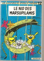 Les Aventures De Spirou Et Fantasio N°12 Le Nid Des Marsupilamis Par Franquin Des Ed. DUPUIS De 1972 Offert Par Total - Spirou Et Fantasio