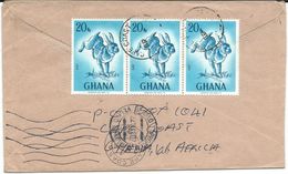 Ghana Letter - Nice Stamps - Fauna/Mammals/Hares - Ghana (1957-...)