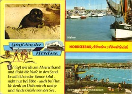 Germany - Lower Saxony - Norden - Norddeich - Nordseebad - Gruss Von Der Nordsee - 1984. - Norden