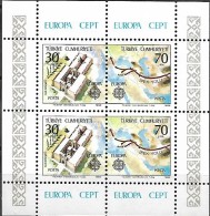 Turquie Turkey  1982 Europa Cept Faits Historiques Route De La Soie, 1 SS ( 4 Val) Mnh - 1982