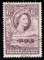 BECHUANALAND 1955 - From Set Used - 1885-1964 Herrschaft Von Bechuanaland