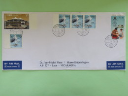 Hong Kong 2016 Cover To Nicaragua - Birds Eagle - Museum Of Defence - Ambulance - Plane - Lettres & Documents