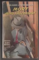 MORT DANS L ASCENSEUR DE JOHN RODE ET CARTER DIKSON - COLLECTION LE LIMIER D ALBIN MICHEL, EDITION ORIGINALE 1951 - - Albin-Michel - Le Limier