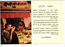 Le Lot ... à Table - Texte De Lucille Imbert - Tripes Au Safran Vin De Cahors - Animée Cuisine (folklore Gastronomie) - Otros & Sin Clasificación