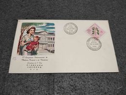 PORTUGAL CHINA MACAO FDC VI CONGRESSOS INTERNACIONAIS DE MEDICINA TROPICAL E DE PALUDISMO 1958 - FDC