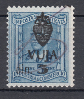 Trieste Zona B - Fiscale Effigie Di Vittorio Emanuele III Soprastampata - Revenue Stamps