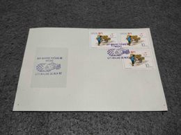 RARE PORTUGAL CHINA MACAO FDC UNOFFICIAL 34º GRANDE PREMIO DE MACAO RACES 1987 - FDC