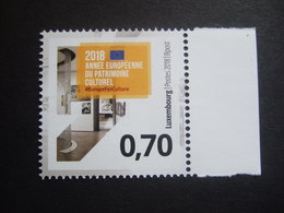 LUXEMBOURG. 2018  European Year Cultural Heritage (patrimonium). MNH **  (010503-070) - Neufs