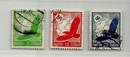 Allemagne III ème Reich Poste Aérienne N° 43 - 44 - 46 - Poste Aérienne