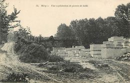 95 Mery Sur Oise  Exploitation De Pierres De Taille Carriere - Mery Sur Oise