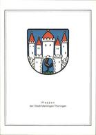 41257927 Meiningen Thueringen Stadtwappen Meiningen - Meiningen