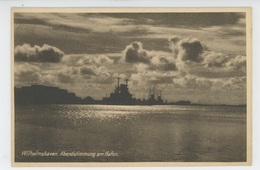 ALLEMAGNE - WILHELMSHAVEN - Abendstimmung Am Hafen - Wilhelmshaven