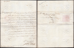 13 1691 - RINALDO D'ESTE - Lettera Da Modena 17/1/1691 A Roma, A Firma Autografa Di Rinaldo D'Este, Fig... - Other & Unclassified