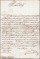 19 1747 - FRANCESCO III D'ESTE - Lettera Del 10/2/1747 A Firma Di Francesco III, Duca Di Modena E Reggi... - Altri & Non Classificati