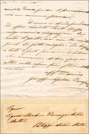 37 1860 Ca. - GIUSEPPE NAPOLEONE BONAPARTE - Lettera Autografa Indirizzata Al Marchese Vincenzo Autieri... - Autres & Non Classés