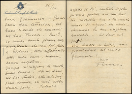 44 1946 - FERRUCCIO PARRI - Lettera Autografa Con Firma Datata Roma 24/10/1945 Di Ferruccio Parri, Pres... - Sonstige & Ohne Zuordnung