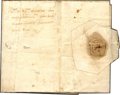 69 1491 - Lettera Completa Di Testo Da Alessandria 3/12/1491 Indirizzata A Ludovico Maria Sforza, Detto... - ...-1850 Préphilatélie