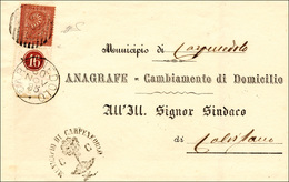 1243 1885 - 2 Cent. Rosso Mattone, De La Rue, Tiratura Di Torino (T15), Perfetto, Bordo Integrale Di Fogl... - Other & Unclassified