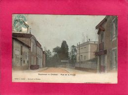 52 Haute Marne, Doulevant-le-Château, Rue De La Forge, Animée, Colorisée, (L. Laurent) - Realmont